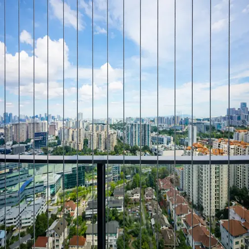 About Balcony Invisible Grills