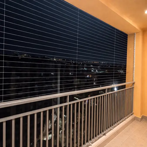 Nylon Coated Invisible Grills for Balcony1