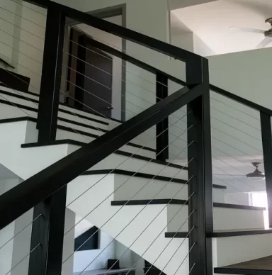 Invisible Grills for Staircase